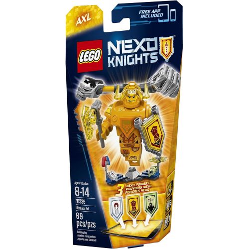  LEGO Nexo Knights 70336 Ultimate Axl Building Kit (69 Piece)