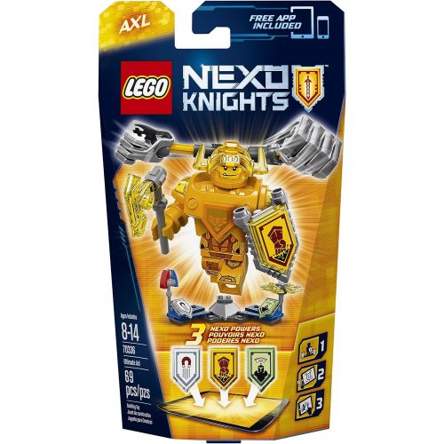  LEGO Nexo Knights 70336 Ultimate Axl Building Kit (69 Piece)
