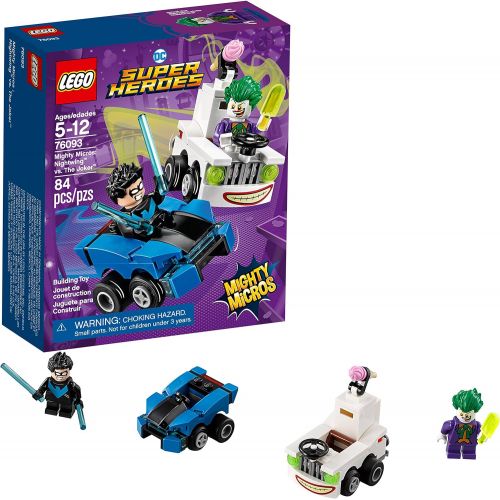  LEGO DC Super Heroes Mighty Micros: Nightwing vs. The Joker 76093 Building Kit (84 Piece)