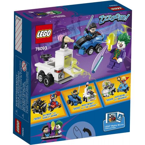  LEGO DC Super Heroes Mighty Micros: Nightwing vs. The Joker 76093 Building Kit (84 Piece)