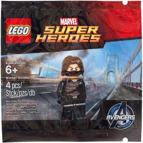  LEGO Winter Soldier Minifigure 5002943 Avengers Marvel Super Heroes New Sealed