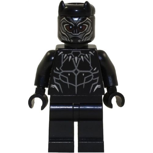  LEGO Marvel Super Heroes Black Panther Minifigure - Black Panther Classic Suit (76103)