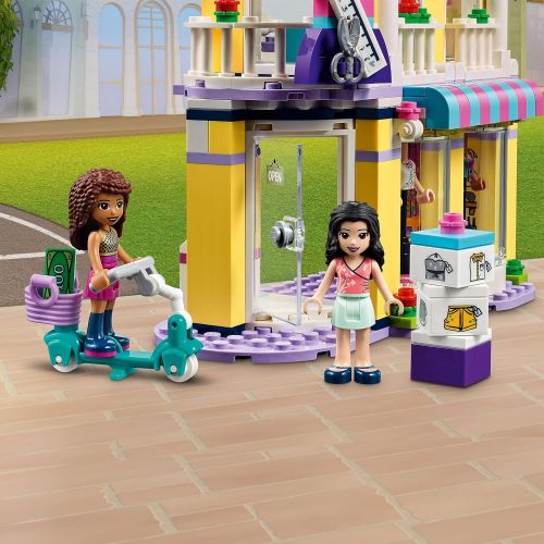  LEGO 41427 Friends Emmas Fashion Shop Accessories Store Play Set with Emma & Andrea
