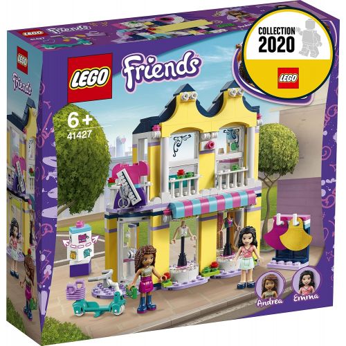  LEGO 41427 Friends Emmas Fashion Shop Accessories Store Play Set with Emma & Andrea