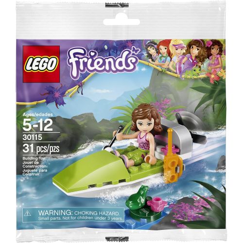  LEGO, Friends, Jungle Air Boat with Olivia Bagged (30115)