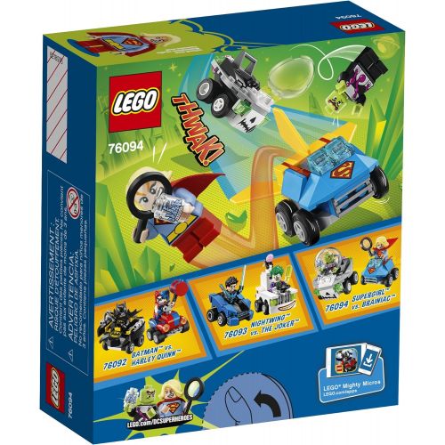  LEGO DC Super Heroes Mighty Micros: Supergirl vs. Brainiac 76094 Building Kit (80 Piece)