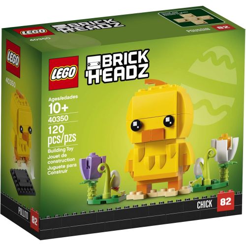  LEGO BrickHeadz 40350 Easter Chick Building Kit (120 Pieces)