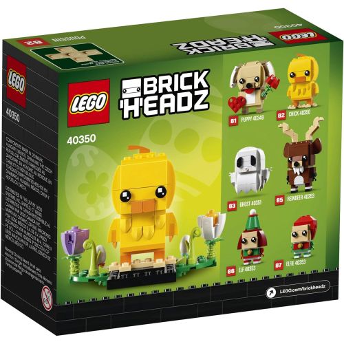  LEGO BrickHeadz 40350 Easter Chick Building Kit (120 Pieces)