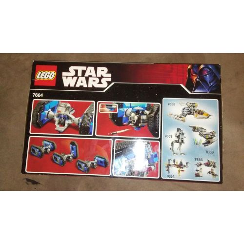  Lego Year 2007 Limited Edition Star Wars Series Vehicle Set #7664 - Tie Crawler with 2 Exclusive Shadow Trooper Minifigures (548 Pieces)