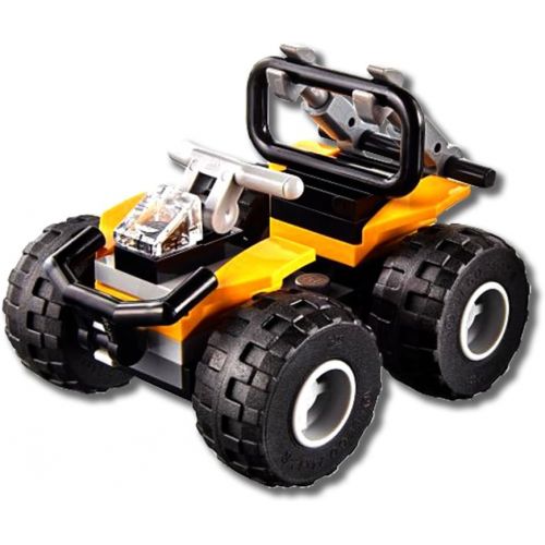  LEGO City Jungle 30355 ATV Car with Minifigure 2017 (Polybag) - Ages 4 Up