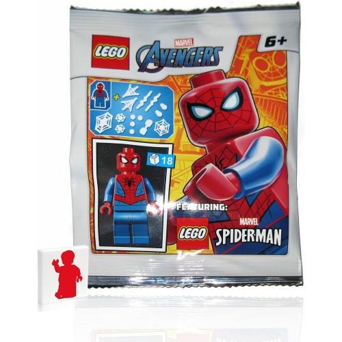  LEGO Marvel Super Heroes LOOSE Minifigure Spider-Man with Webs