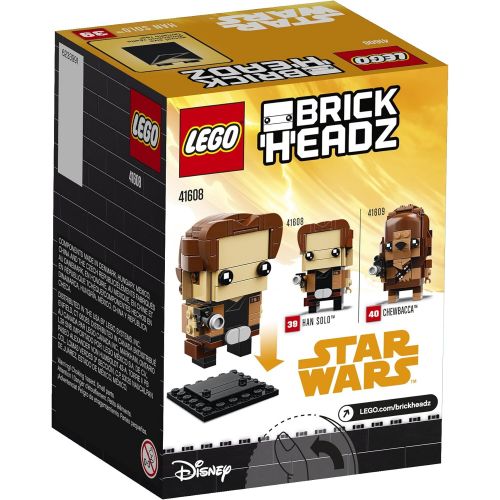  LEGO BrickHeadz Han Solo 41608 Building Kit (141 Piece)