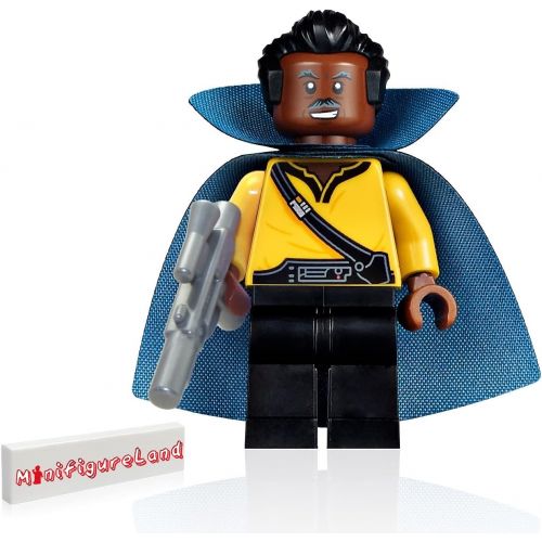  LEGO Solo: A Star Wars Story Minifigure - Lando Calrissian (with Blaster and Display Stand) 75212