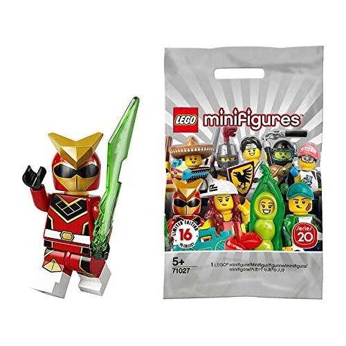  LEGO Series 20 Minifigures Super Warrior Red Power Ranger Robot 71027