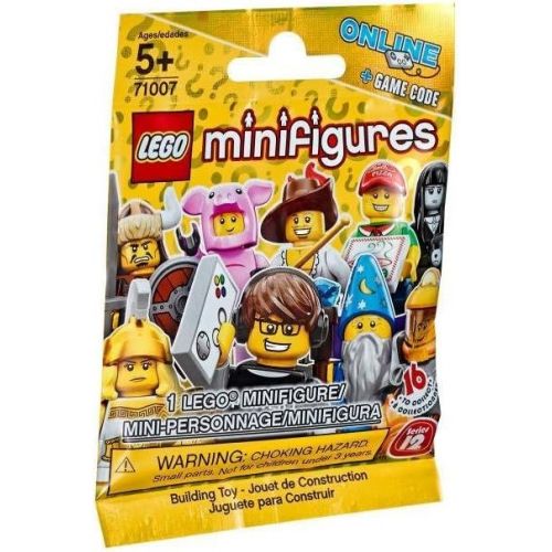  LEGO Minifigures 71007 Series 12 Random Set of 5 Packs (Styles May Vary)