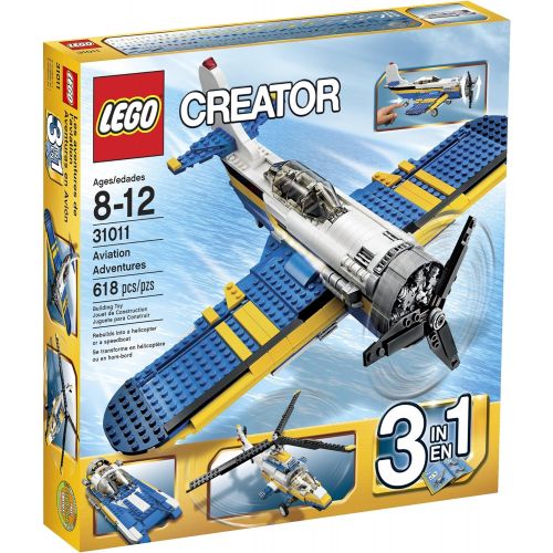  LEGO Creator 31011 Aviation Adventure, 618 pcs.