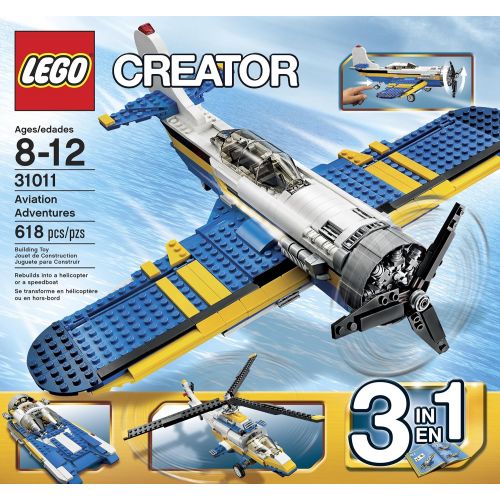  LEGO Creator 31011 Aviation Adventure, 618 pcs.