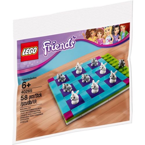  LEGO FRIENDS Bunny and Kitty Tic-Tac-Toe 40265