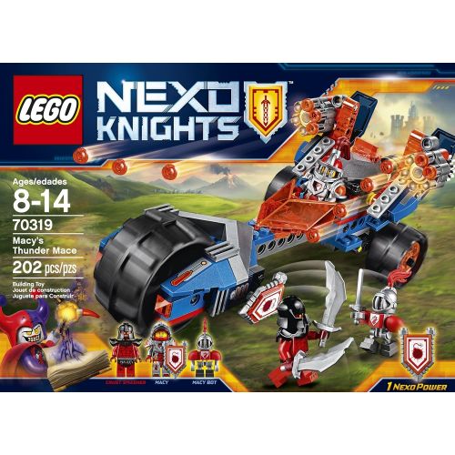  LEGO Nexo Knights 70319 Macys Thunder Mace Building Kit (202 Piece)