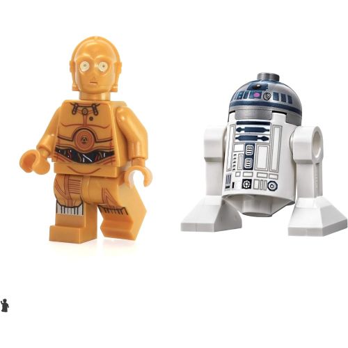  LEGO Star Wars Minifigure Droids - C-3PO and R2-D2 (75136)