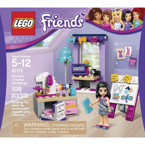  LEGO Friends Emmas Creative Workshop 41115