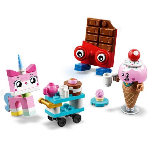  LEGO The LEGO Movie 2 Unikitty’s Sweetest Friends EVER! 70822 Pretend Play Food and Friends Building Kit for Girls and Boys, Unikitty LEGO Set (76 Pieces) (Discontinued by Manufact