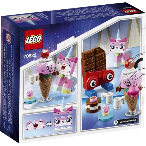  LEGO The LEGO Movie 2 Unikitty’s Sweetest Friends EVER! 70822 Pretend Play Food and Friends Building Kit for Girls and Boys, Unikitty LEGO Set (76 Pieces) (Discontinued by Manufact