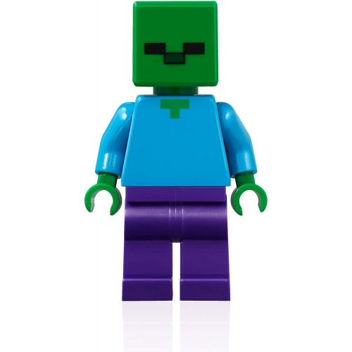  LEGO Minecraft Combo Pack - Steve, Alex, and Zombie Minifigures