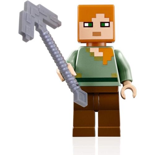  LEGO Minecraft Combo Pack - Steve, Alex, and Zombie Minifigures