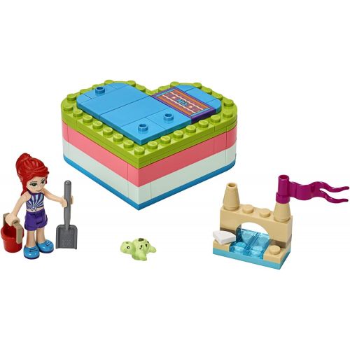  LEGO Friends Mia’s Summer Heart Box 41388 Building Kit (85 Pieces) (Discontinued by Manufacturer)