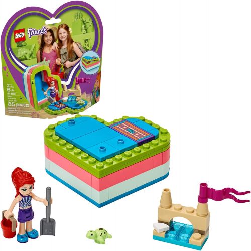  LEGO Friends Mia’s Summer Heart Box 41388 Building Kit (85 Pieces) (Discontinued by Manufacturer)