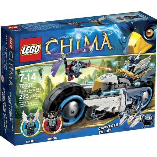  LEGO Chima 70007 Eglors Twin Bike