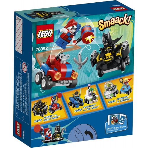  LEGO DC Super Heroes Mighty Micros: Batman vs. Harley Quinn 76092 Building Kit (86 Piece)