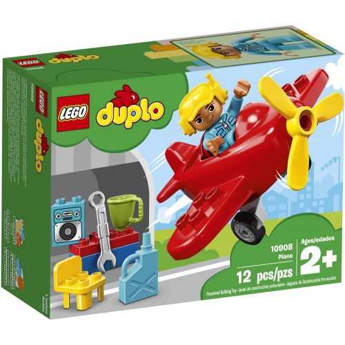  LEGO DUPLO Town Plane 10908 Building Blocks (12 Pieces)