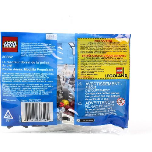  LEGO POLYBAG City Sky Police Jetpack 30362