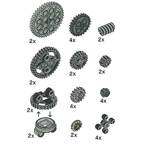  LEGO Technic Gears Assortment Pack