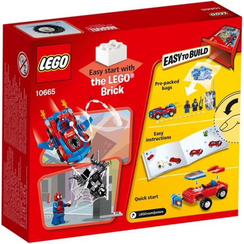  LEGO Juniors 10665: Spider-Man Spider-Car Pursuit