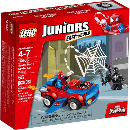  LEGO Juniors 10665: Spider-Man Spider-Car Pursuit