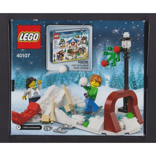  LEGO 2014 Holiday Winter Skating Scene 40107