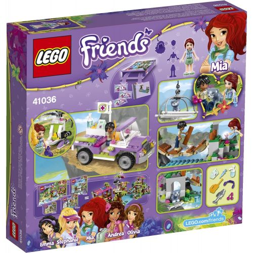  LEGO Friends Jungle Bridge Rescue 41036 Building Set