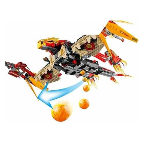  LEGO Legends of Chima Flying Phoenix Fire Temple Kids Building Play Set | 70146