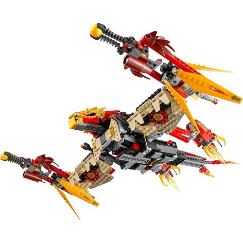  LEGO Legends of Chima Flying Phoenix Fire Temple Kids Building Play Set | 70146