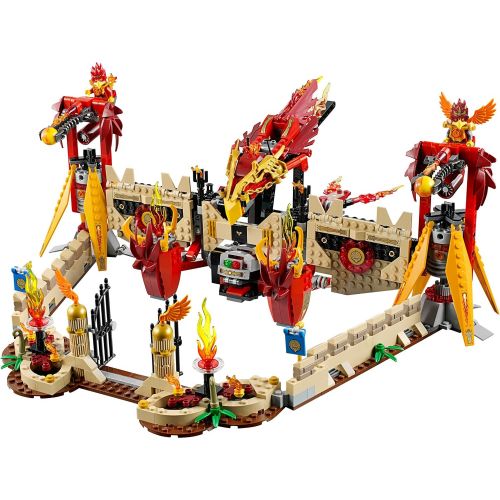  LEGO Legends of Chima Flying Phoenix Fire Temple Kids Building Play Set | 70146