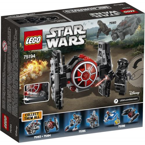  LEGO Star Wars: The Force Awakens First Order TIE Fighter Microfighter 75194 Building Kit (91 Piece) (Discontinued by Manufacturer)