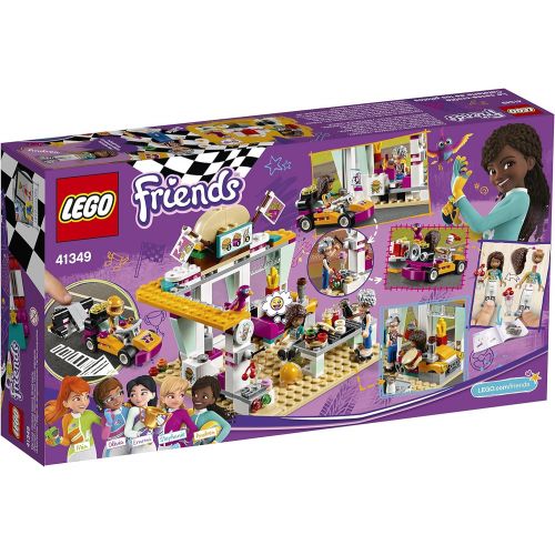  LEGO Friends Drifting Diner 41349 Race Car and Go-Kart Toy Building Kit for Kids, Best Creative Gift for Girls and Boys (345 Pieces) (Discontinued by Manufacturer)