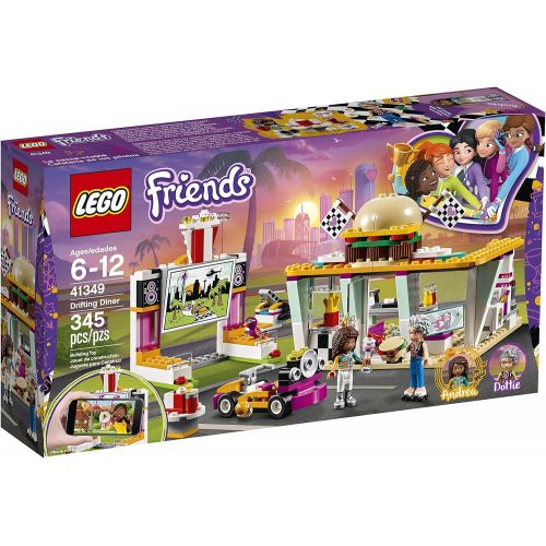  LEGO Friends Drifting Diner 41349 Race Car and Go-Kart Toy Building Kit for Kids, Best Creative Gift for Girls and Boys (345 Pieces) (Discontinued by Manufacturer)