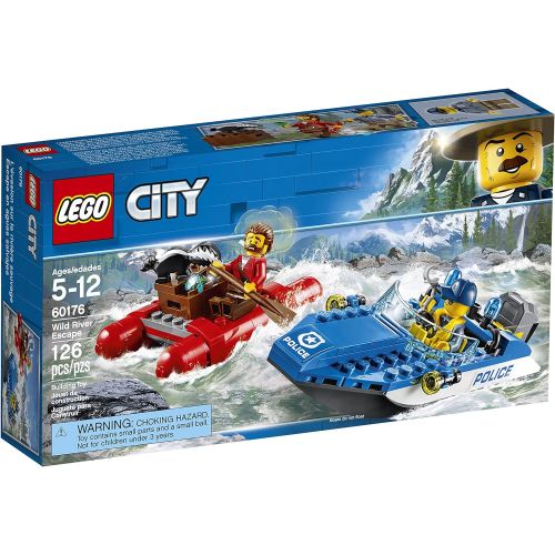  LEGO City Wild River Escape 60176 Building Kit (126 Piece) (Discontinued by Manufacturer)