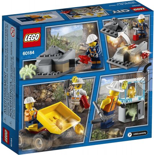  LEGO City Mining Team 60184 Building Kit (82 Piece) (Discontinued by Manufacturer)