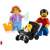 LEGO City MiniFigure: Combo Package (Mom, Dad, & Baby in Stroller) 60134