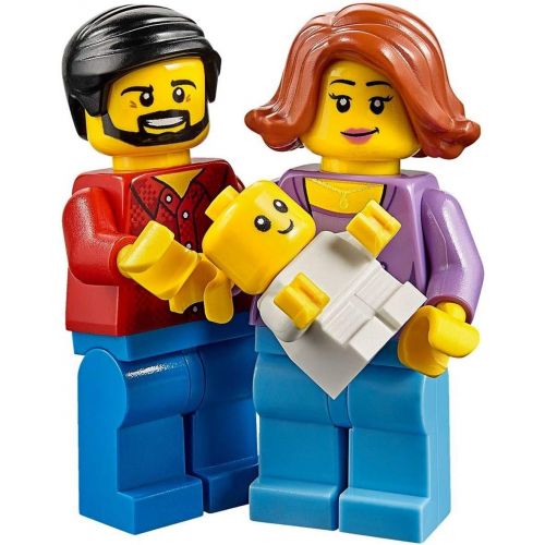  LEGO City MiniFigure: Combo Package (Mom, Dad, & Baby in Stroller) 60134